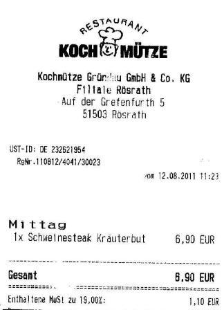 kget Hffner Kochmtze Restaurant